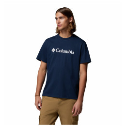Camiseta de hombre Columbia CSC Basic Logo™ Tee azul oscuro Collegiate Navy, Gem Columbia