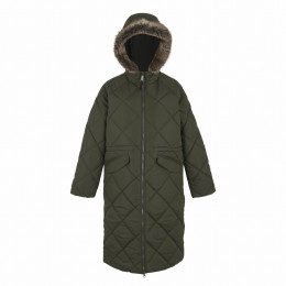 Abrigo de mujer Regatta Freyla verde oscuro Dark Khaki