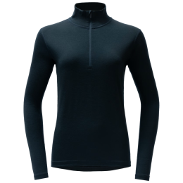 Camiseta funcional de mujer Devold Breeze Plus Merino 200 Zip Neck Wmn
