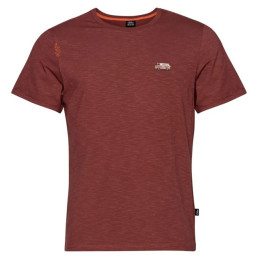Camiseta de hombre Chillaz Innsbruck Happy Days rojo Dark Red
