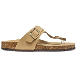 Chanclas de mujer Geox D Brionia beige LT TAUPE