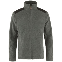 Sudadera funcional de hombre Fjällräven Sten Fleece M gris oscuro Dark Grey