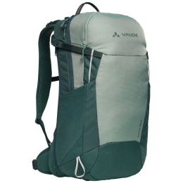 Mochila de senderismo pequeña Vaude Wizard 18+4 verde claro/verde oscuro agave