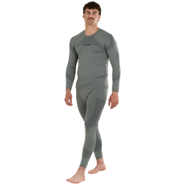 Ropa interior térmica para hombre Fundango Seamless Baselayer Set khaki khaki