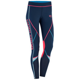 Mallas de mujer Kari Traa Louise Tights 2022 azul oscuro Mari