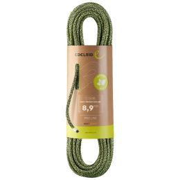 Cuerda Edelrid Swift Protect Eco Dry 8,9mm verde 022 night-green
