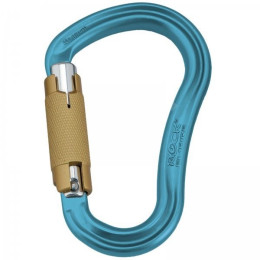 Mosquetón Rock Empire Carabiner HMS Magnum 2T azul Cyan