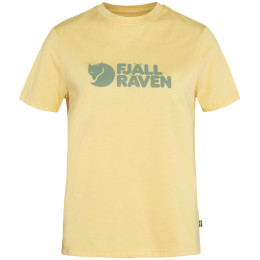Camiseta de mujer Fjällräven Logo Tee W amarillo Mais Yellow