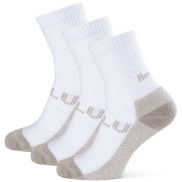 Calcetines Zulu Bambus Trek W 3-pack blanco white