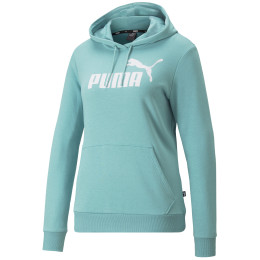 Sudadera de mujer Puma ESS Logo Hoodie TR (s) azul blue