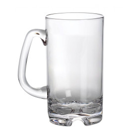 Vaso de cerveza Gimex Bierglas 500 ml transparente