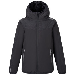 Chaqueta de invierno para niños Regatta Illuma Reflective Jacket Black negro Black