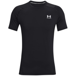 Camiseta de hombre Under Armour HG Armour Fitted SS negro Black//White