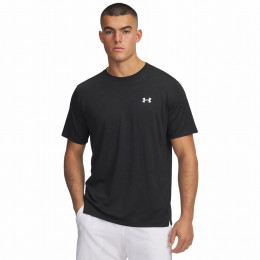 Camiseta de hombre Under Armour Tech Vent Jacquard Ss negro/blanco Black/White