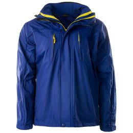 Chaqueta de hombre Hi-Tec Titan azul/amarillo BluePrint/AntiqueMoss