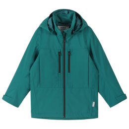 Chaqueta impermeable para niños Reima Saarela Dark Teal verde oscuro Dark Teal