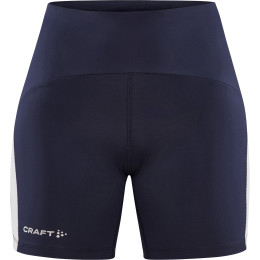 Pantalones cortos de mujer Craft W Pro Hypervent Short azul oscuro tmavě modrá s bílou