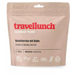 Comida deshidratada Travellunch Pollo con fideos Hot Pot sin lactosa 125 g