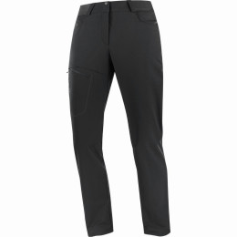 Pantalones de mujer Salomon Wayfarer Warm Pant W negro deep black