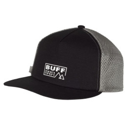 Gorra Buff Pack Trucker Cap negro/gris Solid Black