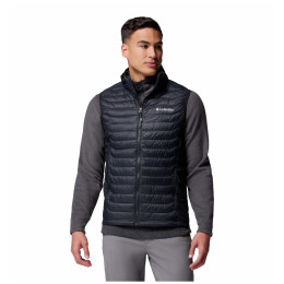 Chaleco de hombre Columbia Powder Pass™ Hybrid Vest negro Black