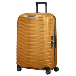 Maleta de viaje Samsonite Proxis Spinner 75 dorado Honey Gold