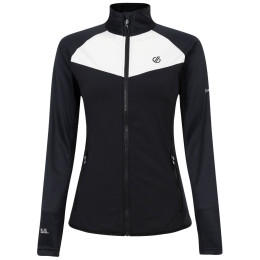 Sudadera funcional de mujer Dare 2b Elation III Core Stretch negro/blanco Blk/BlncDeBl