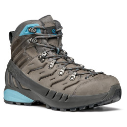 Calzado de mujer Scarpa Cyclone GTX WMN gris/azul GullGray/Arctic