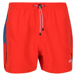 Pantalones cortos de hombre Regatta Rehere rojo FieryRd/Dyns