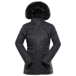 Chaqueta de mujer Alpine Pro Werda negro Dk.True Gray