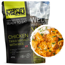 Plato preparado Adventure Menu Pollo Tikka Masala con arroz 400 g