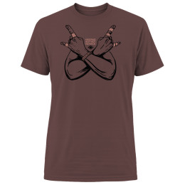 Camiseta de hombre Nograd Not Novice Special marrón Maroon