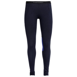Calzoncillos de mujer Icebreaker 260 Zone Leggings azul oscuro MidnightNavy/RoyalNavy