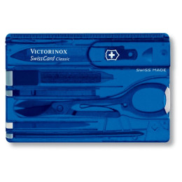 Tarjeta multiuso Victorinox SwissCard Classic azul