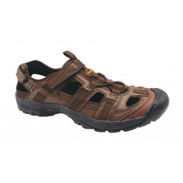 Sandalias de hombre Hi-Tec Sativ marrón Brown/Black/Orange