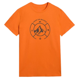 Camiseta de hombre 4F Tshirt M3138 naranja ORANGE