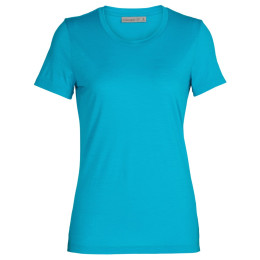 Camiseta de mujer Icebreaker Tech Lite II SS Tee 2021 azul ArcticTeal