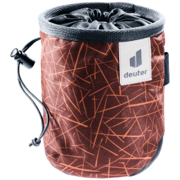 Saco de magnesio Deuter Gravity Chalk Bag I rojo graphite mountain-redwood