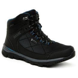 Calzado de mujer Regatta Lady Highton STR Mid negro Black/Seablu