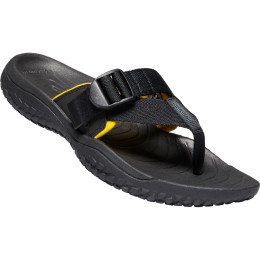 Chanclas de hombre Keen Solr Toe Post M negro black/gold