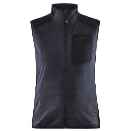 Chaleco de mujer Craft Core Nordic Training Insulate negro/gris Black