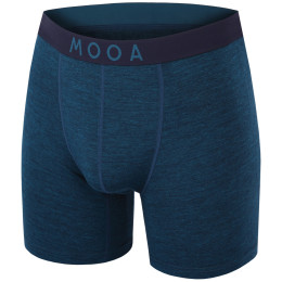 Calzoncillos bóxer para hombre MOOA MerinoSilk 6in azul legion blue melange