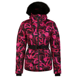 Chaqueta de invierno para mujer Dare 2b Crevasse Jacket rosa Pure Pink Graffiti