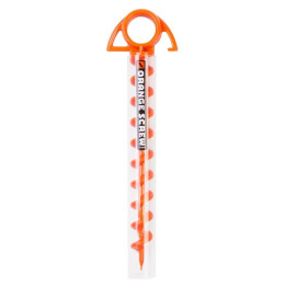 Estaquilla de tienda Nite Ize Orange Screw small naranja Oranžová