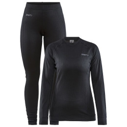 Juego de mujer Craft Core Dry Baselayer negro Black