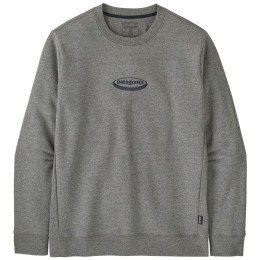 Sudadera de hombre Patagonia Men's '95 Oval Logo Uprisal Crew Sweatshirt gris Gravel Heather