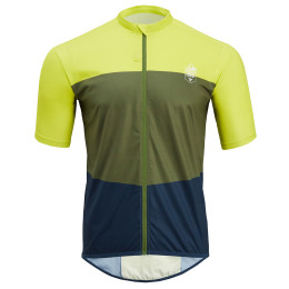 Maillot de ciclismo de hombre Silvini Turano Pro verde/azul olive-ocean
