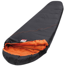 Saco de dormir Loap Cayne negro/naranja