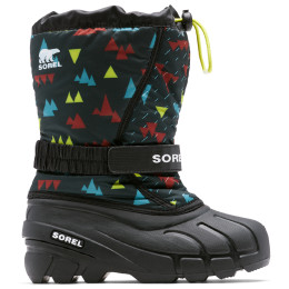 Botas de nieve para niños Sorel Youth Flurry™ Print negro Black, Black