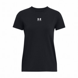 Camiseta de mujer Under Armour Off Campus Core SS negro Black/White